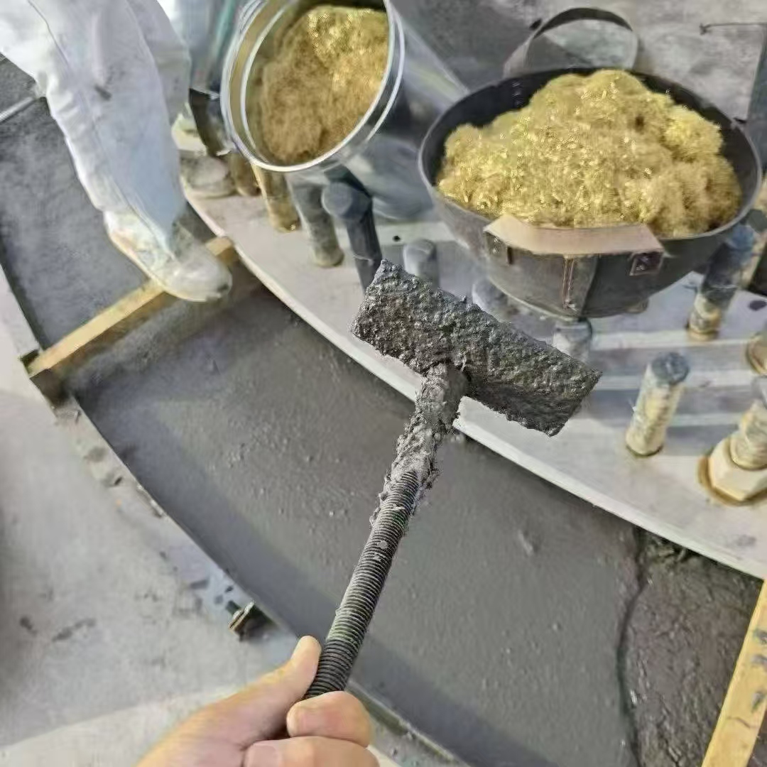 红花岗C120钢纤维高强无收灌浆料 轧机压缩机汽轮机发电机锻压设备底座灌浆材料